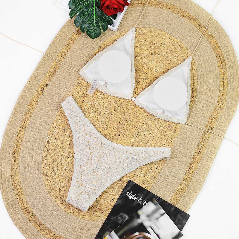 Hollow Halter Bikini - DippedShop Wholesale - #3459