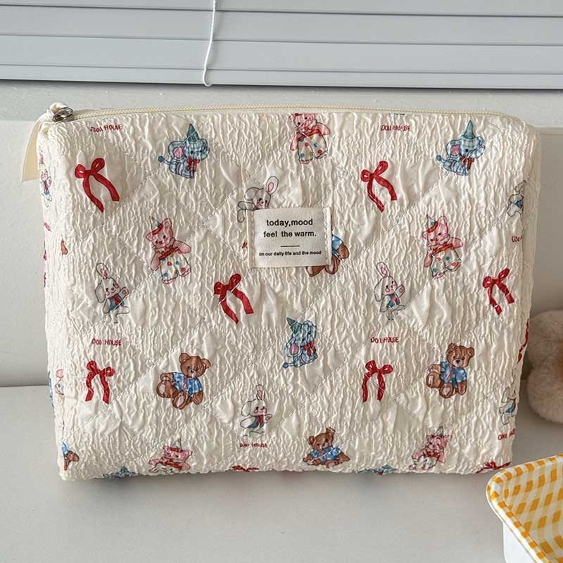 Animal Print Makeup Bag - DippedShop Wholesale - #9443