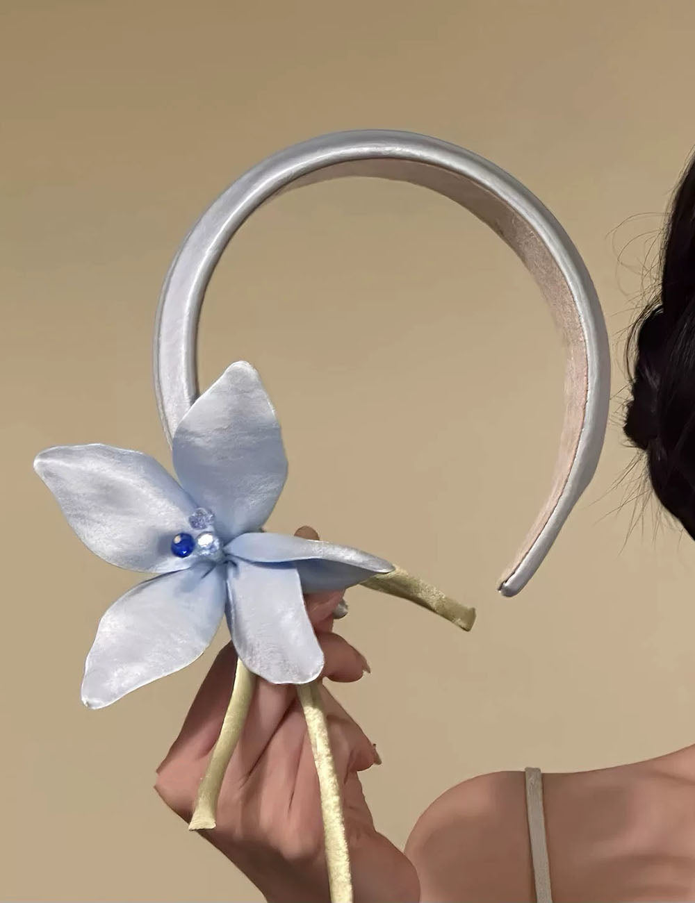 Handmade Lily Flower Headband - DippedShop Wholesale - #9795