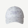 Cute Flower Print Embroidery Outdoor Baseball Cap MK2BW6W6HAT82