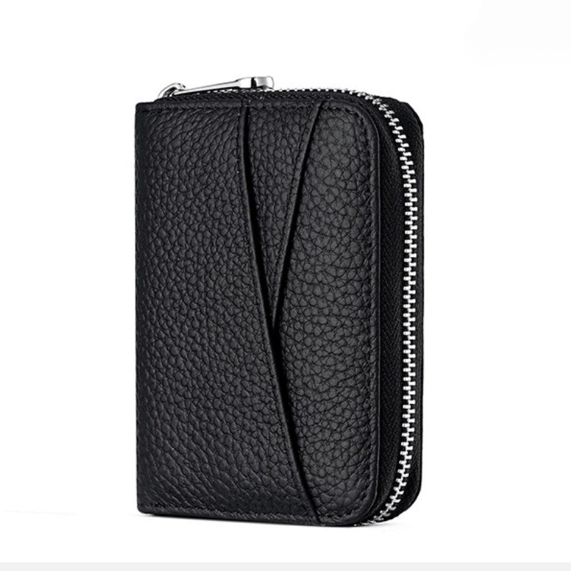 Leather Solid Color Card Case Wallets DP25C664