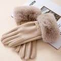 Winter Faux Fur Gloves - DippedShop Wholesale - #2323