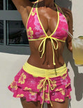 Vintage Flower Bikini Set - DippedShop Wholesale - #0099
