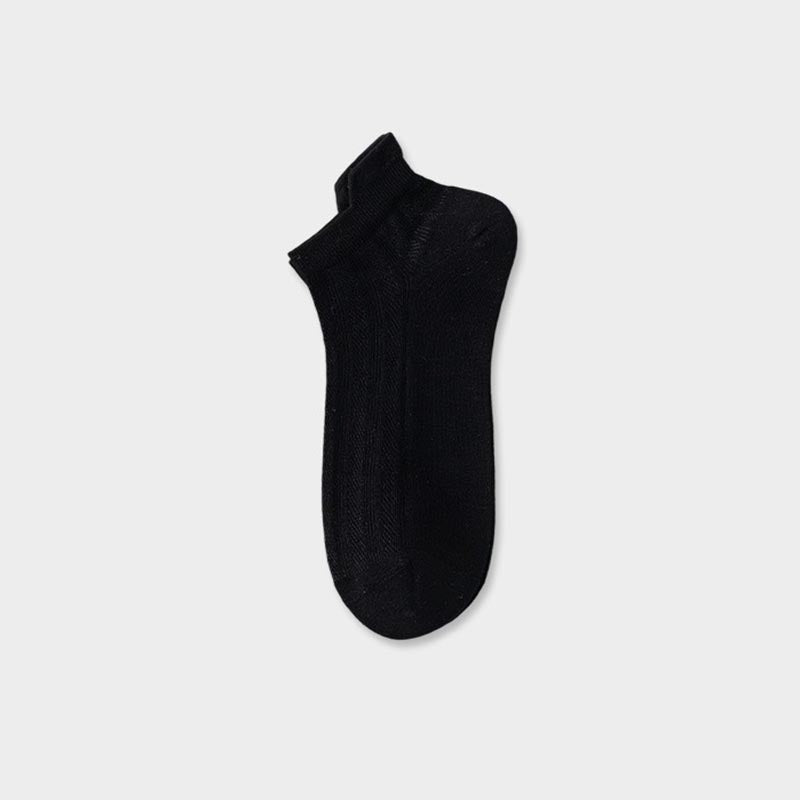 Solid Mesh Ankle Socks - DippedShop Wholesale - #5315
