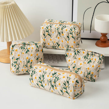 Daisy Embroidered Portable Storage Bag DP25C586