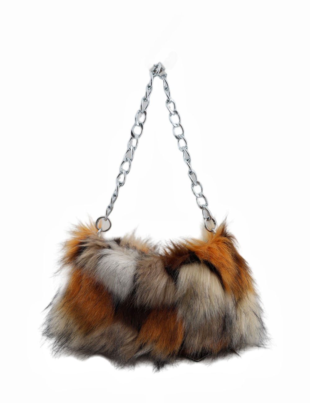 Fluffy Leopard Print Shoulder Evening Bag DP25G668