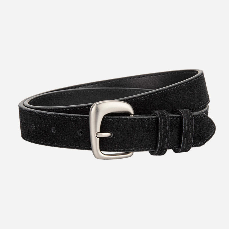 Fashion Irregular Metal Buckle Leather Belt MK2LEEP6W6JBT32