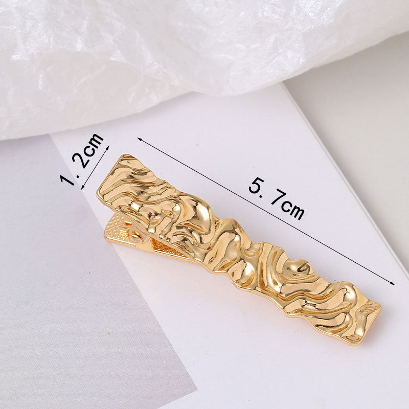 Cute Creative Gold Shell Duckbill Hair Clip MK2MBEP6W6HCP377