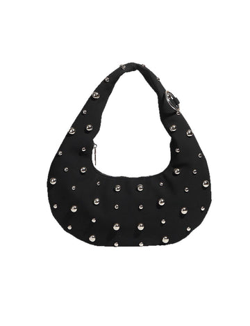 Chunky Rivet Punk Style Trendy Handbag DP25F705