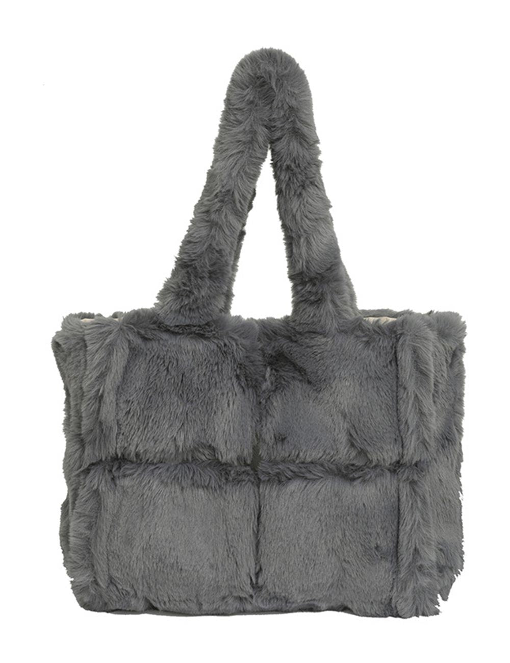 Minimalist Fluffy Large Capacity Tote Bag DP25G670