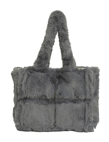 Minimalist Fluffy Large Capacity Tote Bag DP25G670