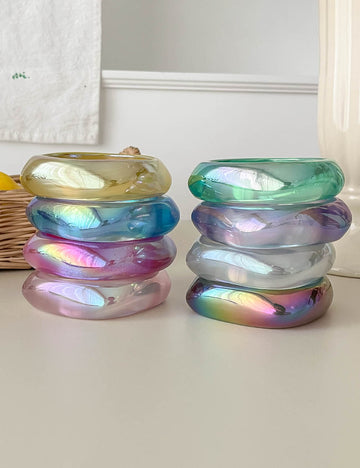 Fashion Iridescent Irregular R - DippedShop Wholesale - #9363