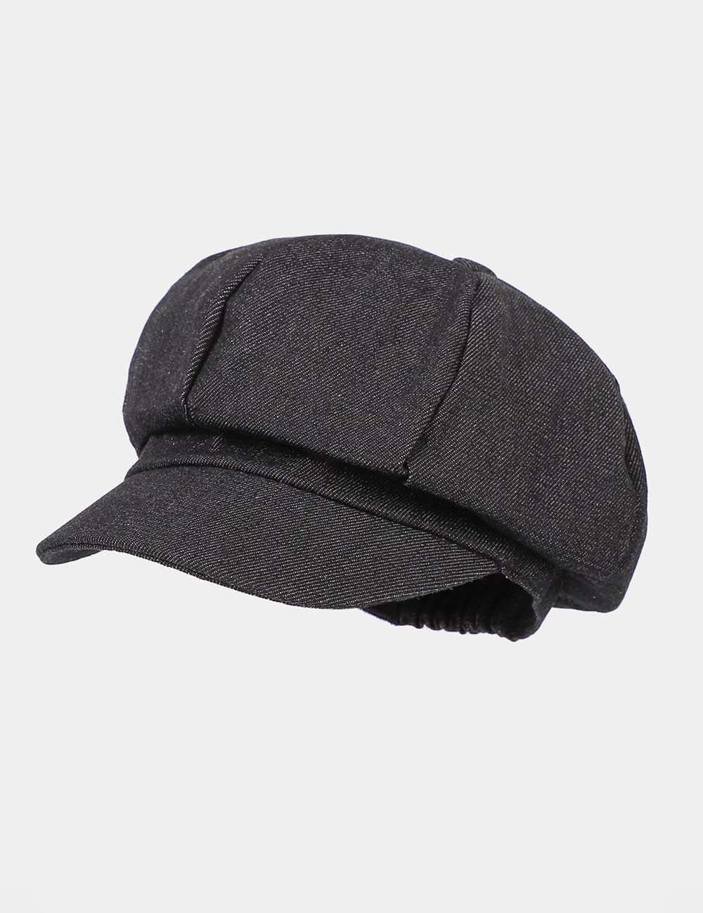 Vintage Denim Newsboy Cap - DippedShop Wholesale - #5475
