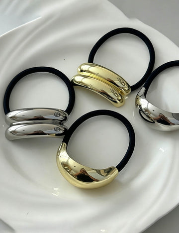 Metal Ponytail Cuff Hair Tie - DippedShop Wholesale - #2259
