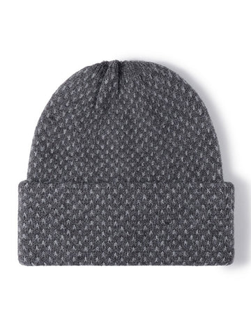 Polka Dot Knit Hat Padded Beanie DPH0515