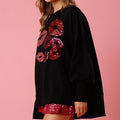 Sequins Lip Sweatshirt - DippedShop Wholesale - #7283
