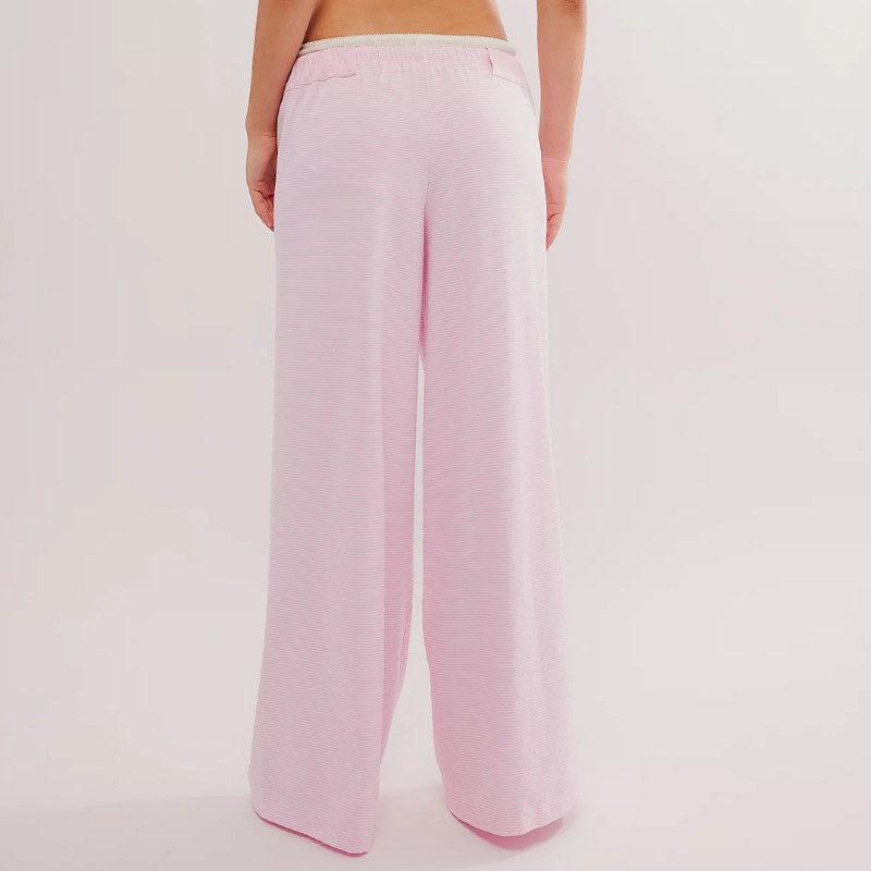 Loose Casual Drawstring Straight Pants DP25B662