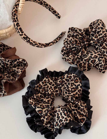 Leopard Print Stylish Stretchy Hair Tie DP25F968