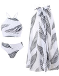 Feather Print Swimwear - DippedShop Wholesale - #9795