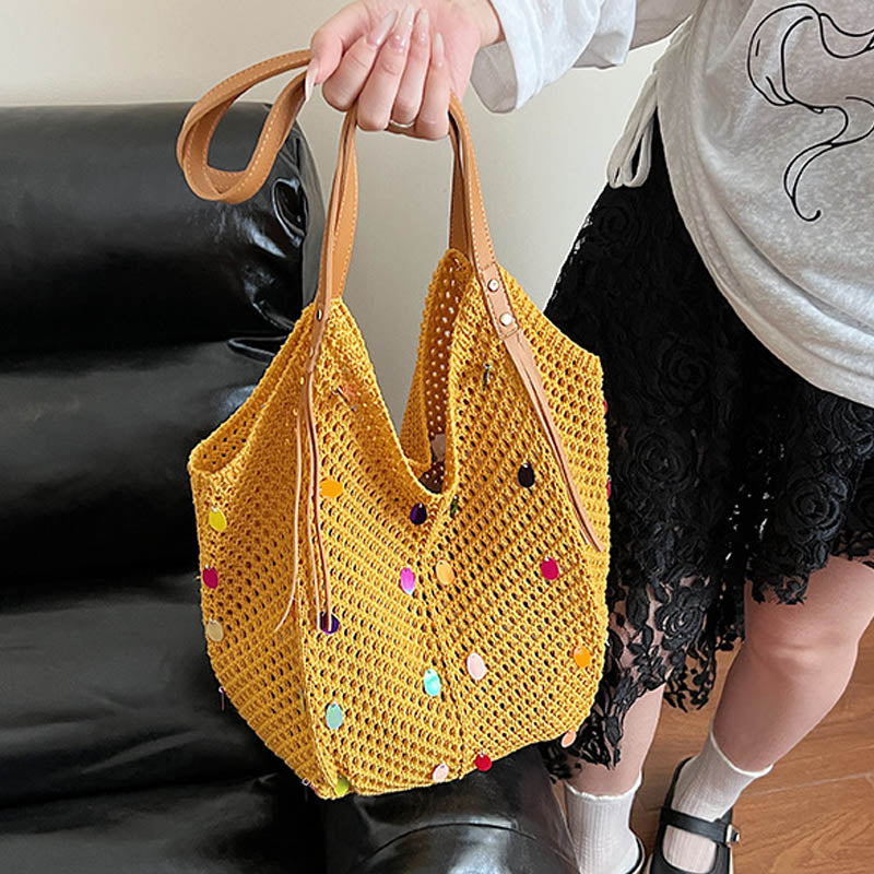 Hollow Out Tote Bag - DippedShop Wholesale - #8963