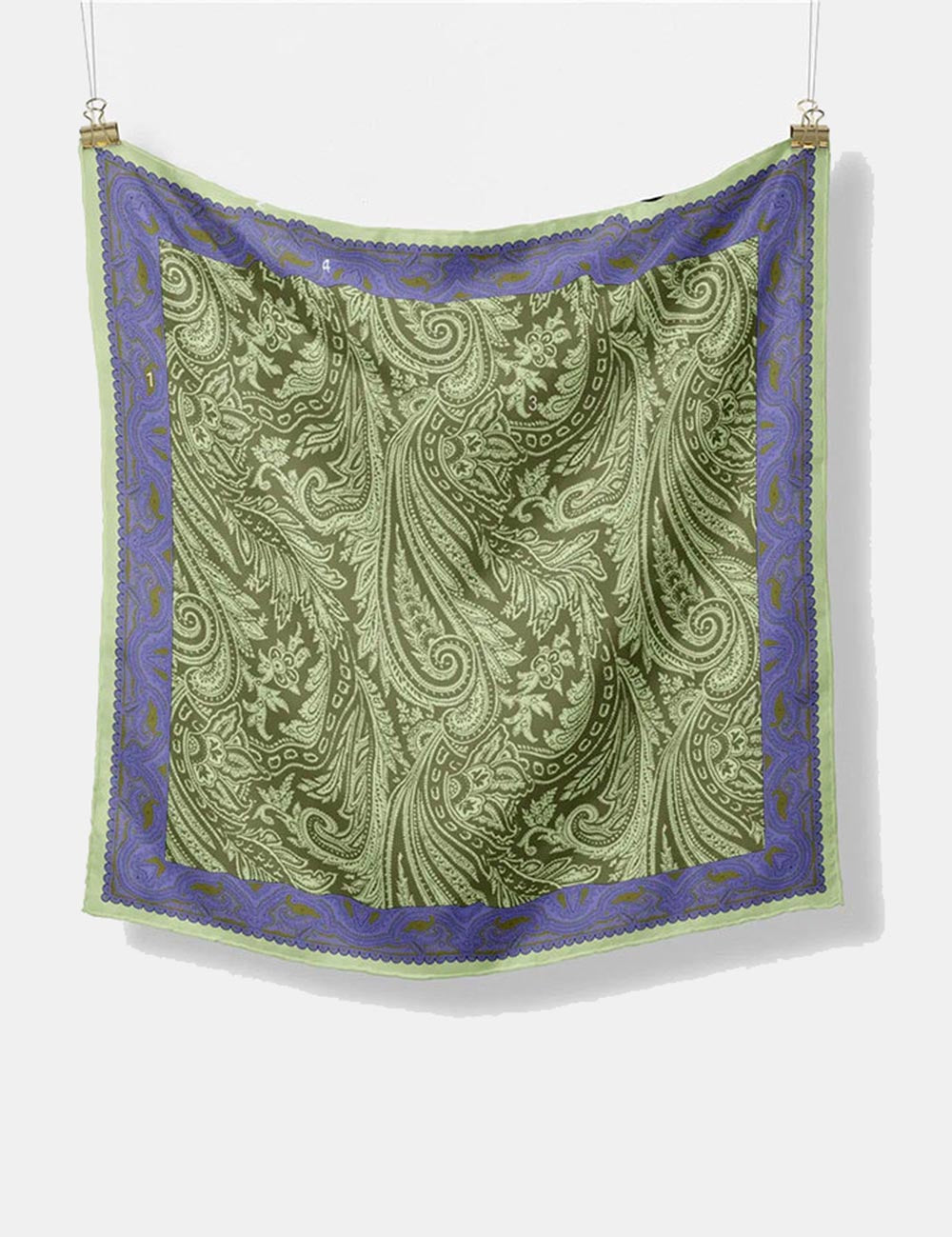 Simple Print Scarf Satin Scarf DP25E609
