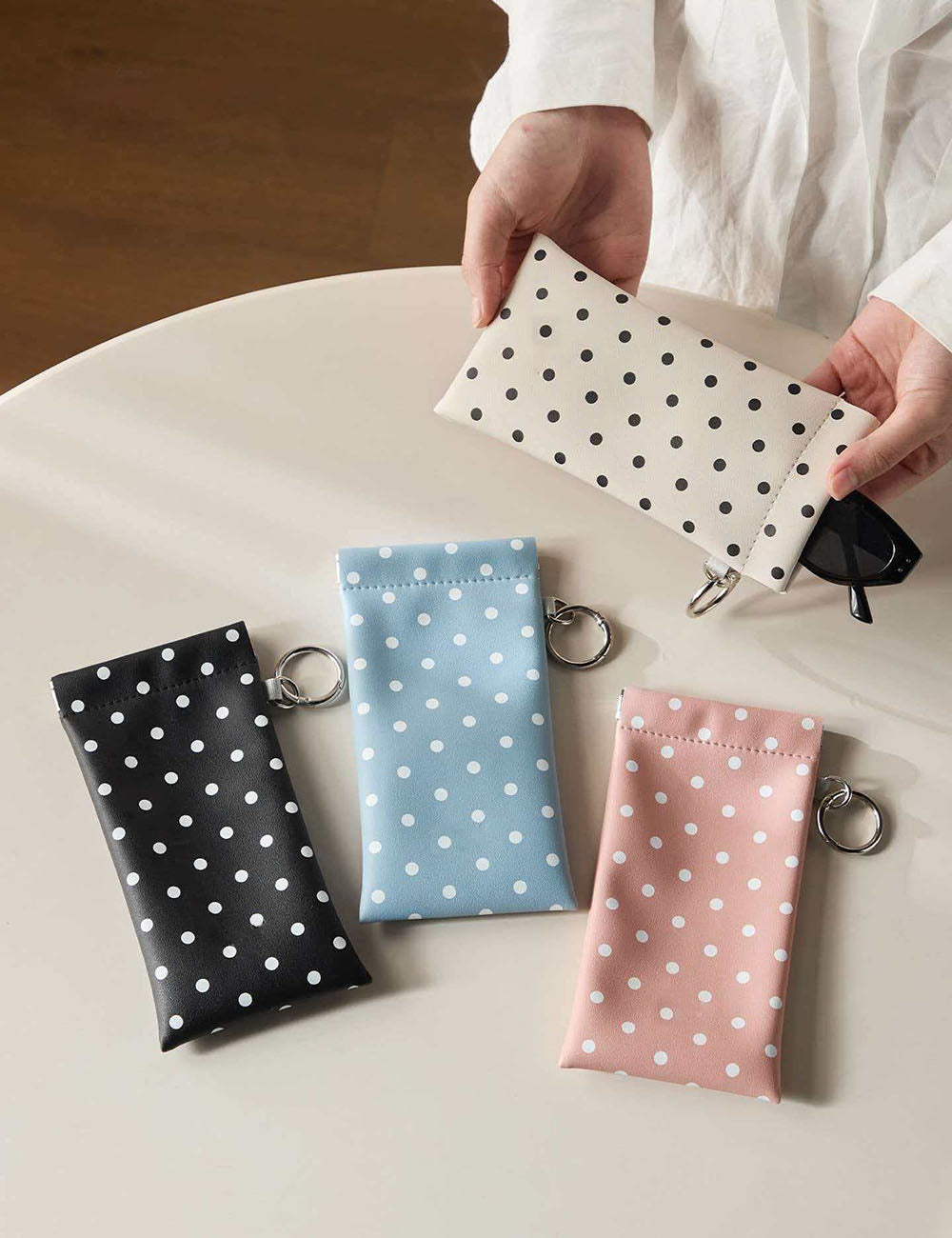 Color Block Polka Dots Case - DippedShop Wholesale - #4515