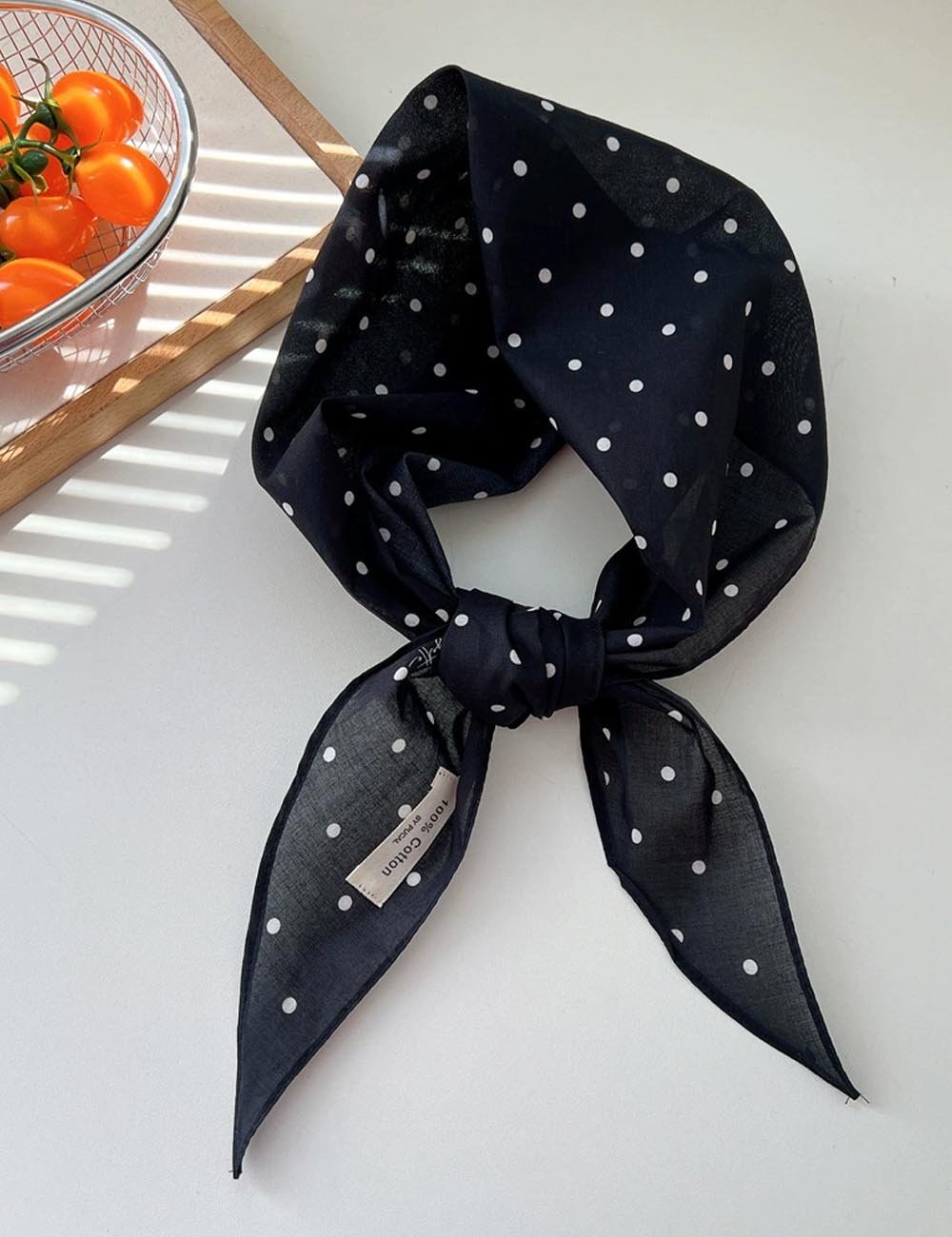Polka Dot Neckerchief Scarf - DippedShop Wholesale - #0963