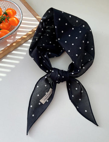 Fashion Polka Dot Versatile Neckerchief Head Scarf MK2BW6W6NSI11