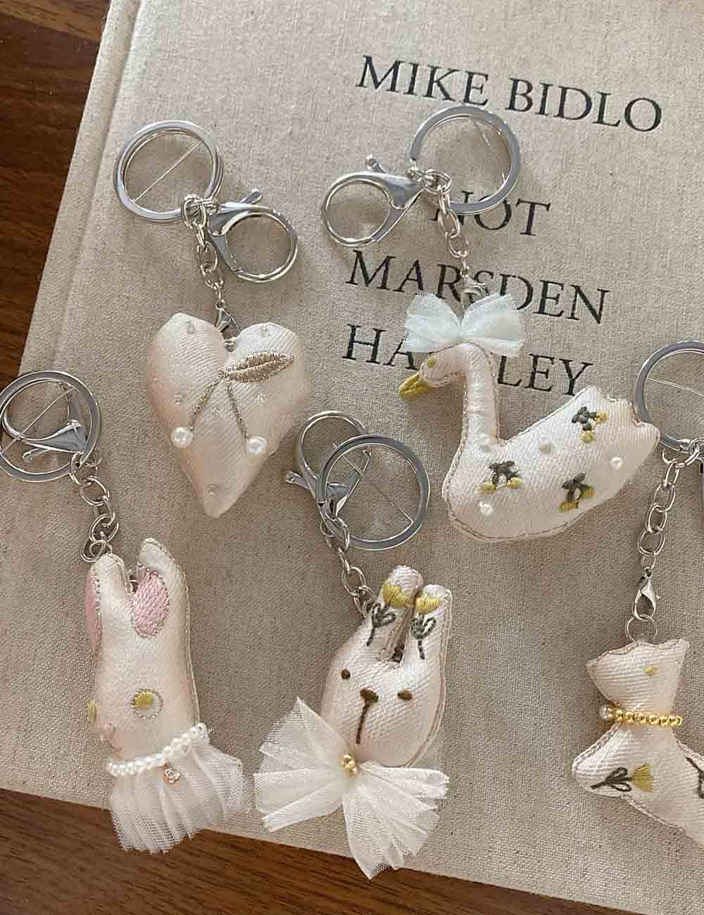 Cute Animal Simple Keychain Bag Charm DP25F597