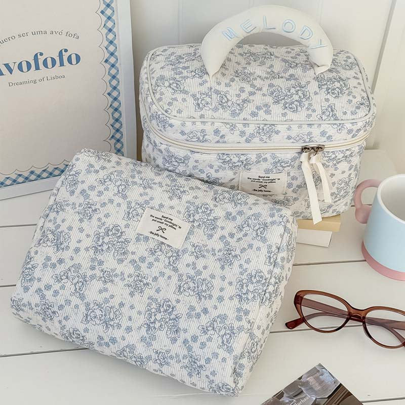 Vintage Flower Travel Bag - DippedShop Wholesale - #1891