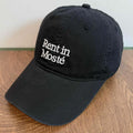 Vintage Washed Letter Embroidery Baseball Cap MK2BW6W6HAT79
