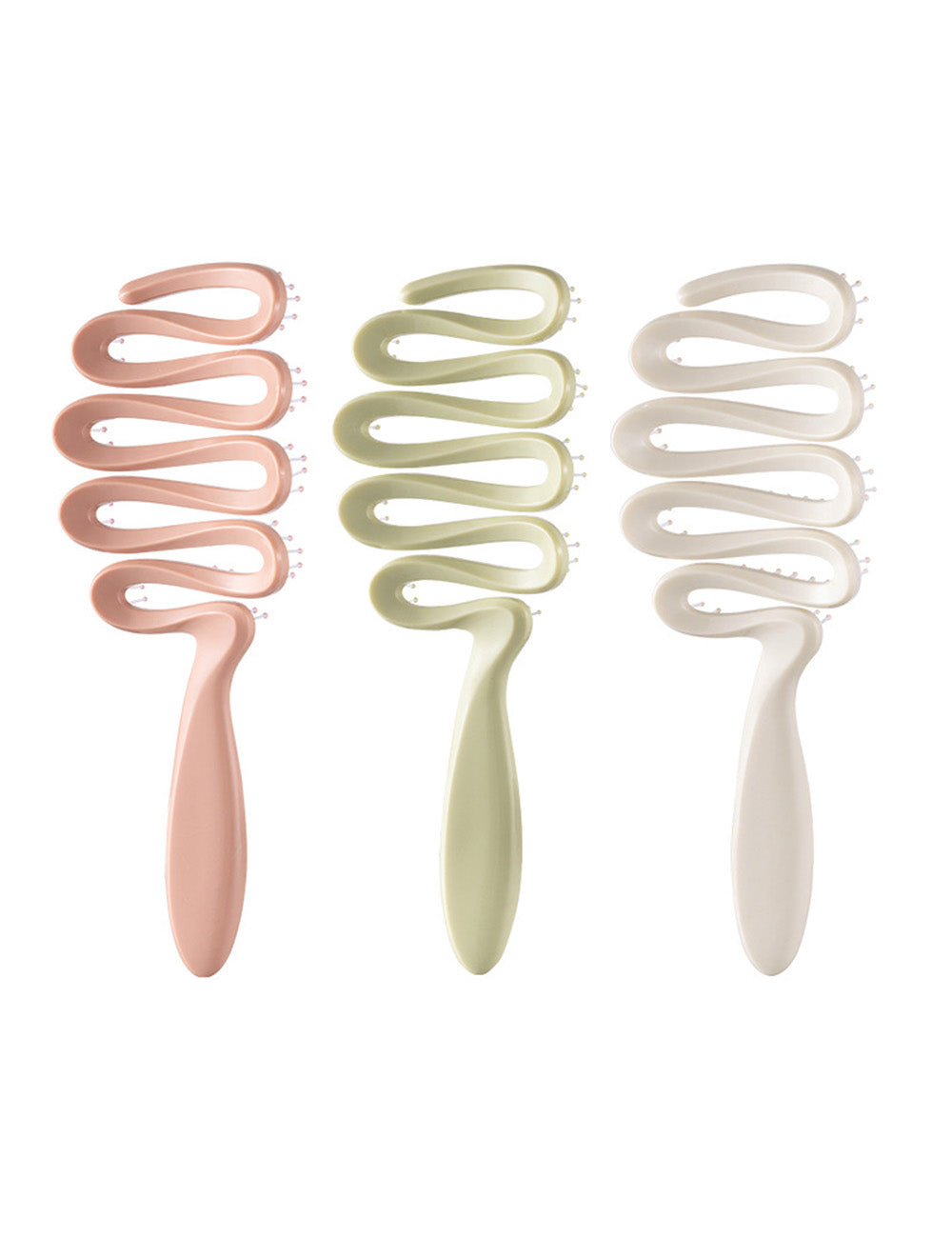 Massage Hollow Flexible Air Cushion Combs DP25D639