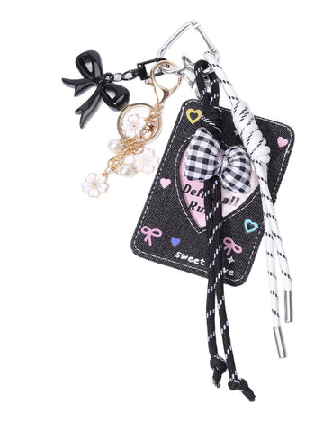 Card Picture Holder Rope Braided Bag Charm DP25E936
