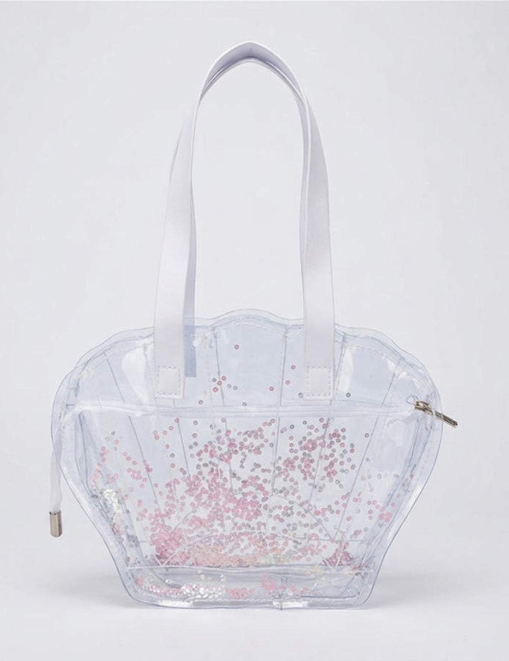 Transparent PVC Seashell Tote - DippedShop Wholesale - #4467