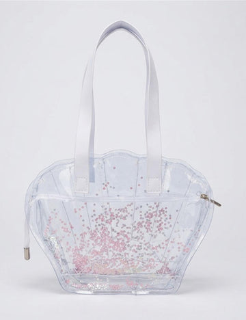 Transparent PVC Seashell Tote - DippedShop Wholesale - #4467