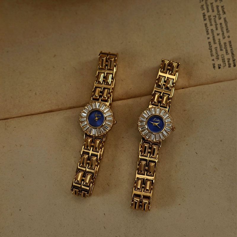 Vintage Gold Quartz Watch - DippedShop Wholesale - #2211