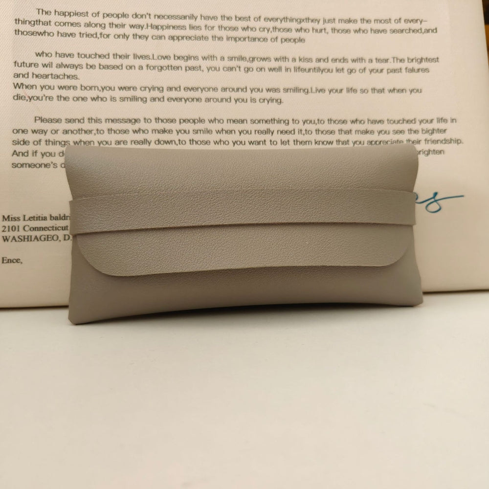 Solid Color Sunglasses Case - DippedShop Wholesale - #8867