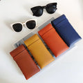 Minimalistic PU Leather Sunglass Case - DippedShop Wholesale - #4819