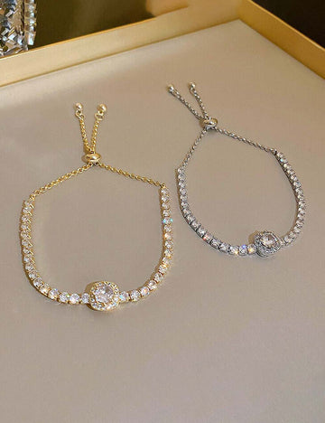 Minimalist Gold Plated Cubic Z - DippedShop Wholesale - #9075