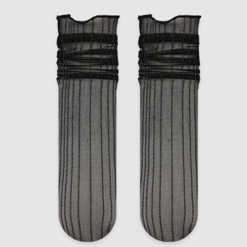 Minimalist Mesh Lace Socks - DippedShop Wholesale - #9059