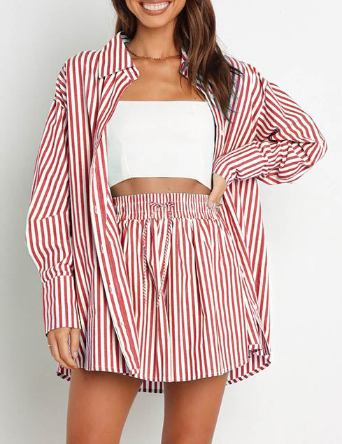 Stripe Color Block Set - DippedShop Wholesale - #7203