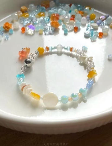 Stylish Dopamine-Style Bead Ch - DippedShop Wholesale - #7971