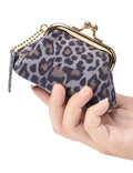 Mini Leopard Print Card Cases - DippedShop Wholesale - #8035