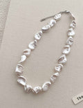 Elegant Baroque Pearl Choker - DippedShop Wholesale - #0147