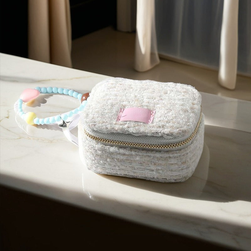 Stylish Large Capacity Solid Color Jewelry Case 8CW6BOB354L