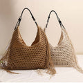 Tassel Hollow Out Beach Tote - DippedShop Wholesale - #0643