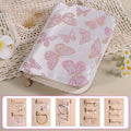 Multi Color Butterfly Jacquard Jewelry Organizer Bag 8CW6BOB356L
