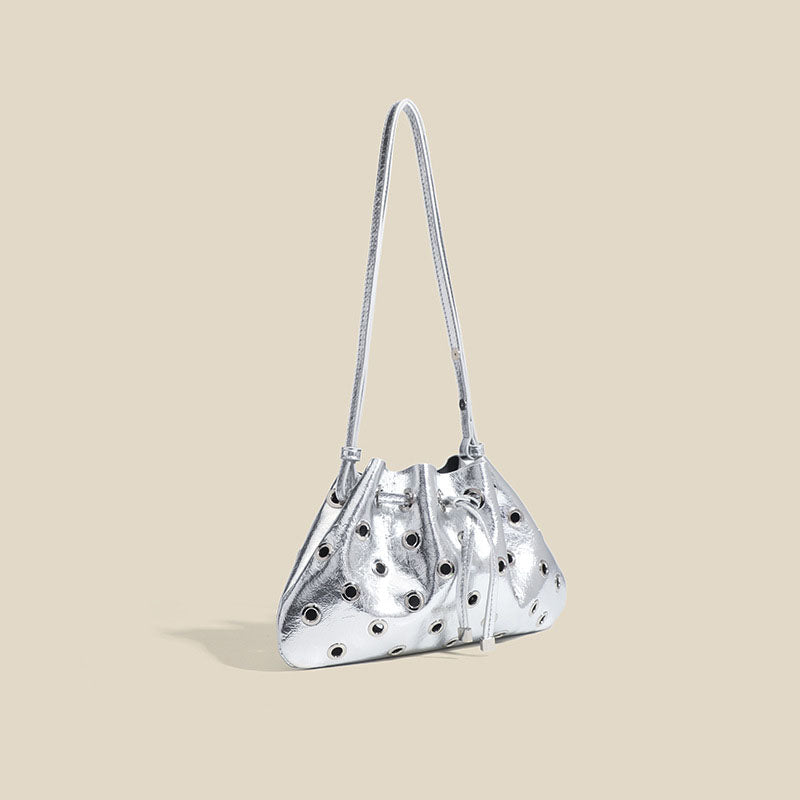 Hollow Out Studded Crossbody Bag - DippedShop Wholesale - #4035