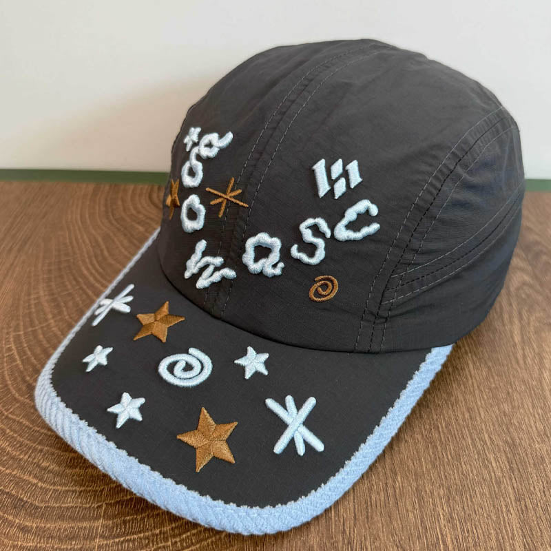 Star Embroidery Baseball Cap - DippedShop Wholesale - #9155
