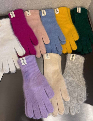 Winter Knit Warm Solid Color Gloves DP25G703